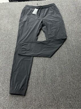 UNRL In Flex Jogger III Mens S Black Stretch Tapered Pants- NWT